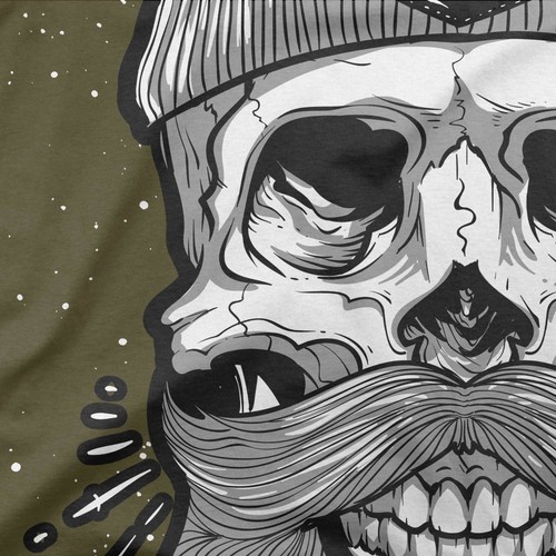 Kult Skull | Herren Fun T-Shirt Regular Fit S bis 4XL | Sailor Hamburg Totenkopf - Picture 7 of 13