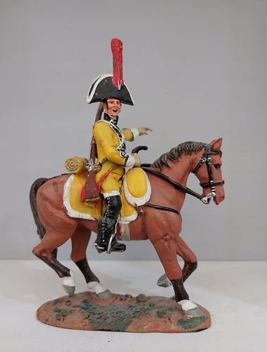 Trooper Spanish Numancia Dragoons 1808 delPrado SNC068 1:32
