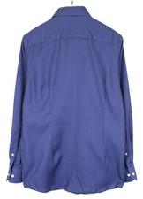 Chemise Manches Courtes Aigle Coton Bleu Clair à Carreaux - Taille M 39/40, Occasion Très Bon état