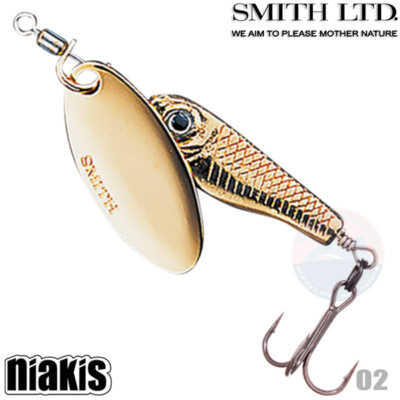 Spinner Smith Niakis 4g Per Pesca In Acqua Dolce - Esche Artificiali Per Trota, Salmone, Persico