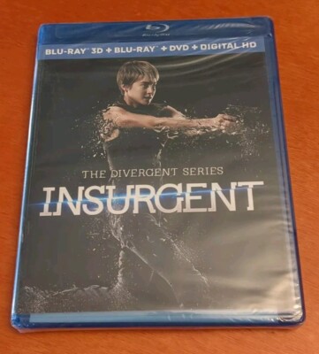 Insurgent 3D Blu-ray The Divergent Series Shailene Woodley  Octavia Spencer