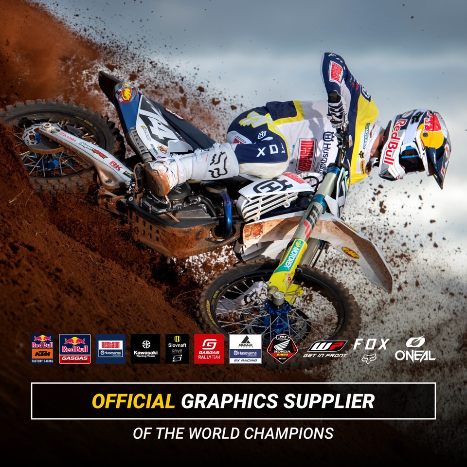 Kawasaki KX125 KX250 2003-2008 POLISPORT RESTYLE Graphics decals ...