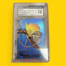2024 Marvel Metal Universe Avengers Ghost Rider /50 PMG Blue CGC 10 GEM MINT ZTZ