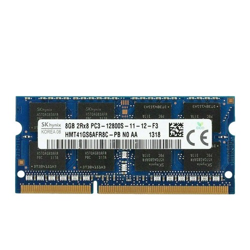 16GB 2x 8GB 4GB DDR3 PC3-12800S 1600 SODIMM 204Pin Laptop Memory RAM For SKHynix - Picture 4 of 9