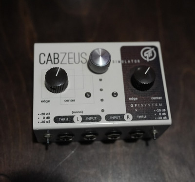 GFI Systems CABZEUS Stereo Speaker Simulator + DI Box