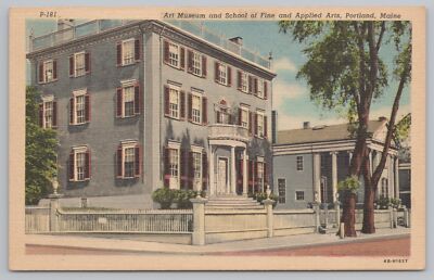 LinenPortland MaineArt MuseumSchool of Fine & Applied ArtsVintage