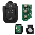 Sending Unit Car Key 433.92MHZ Transmitter 4D0837231K Fits Audi A6 A8