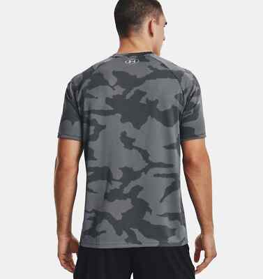 Under Armour Men's BLACK,OR,GRAY Camo Velocity Jacquard Short