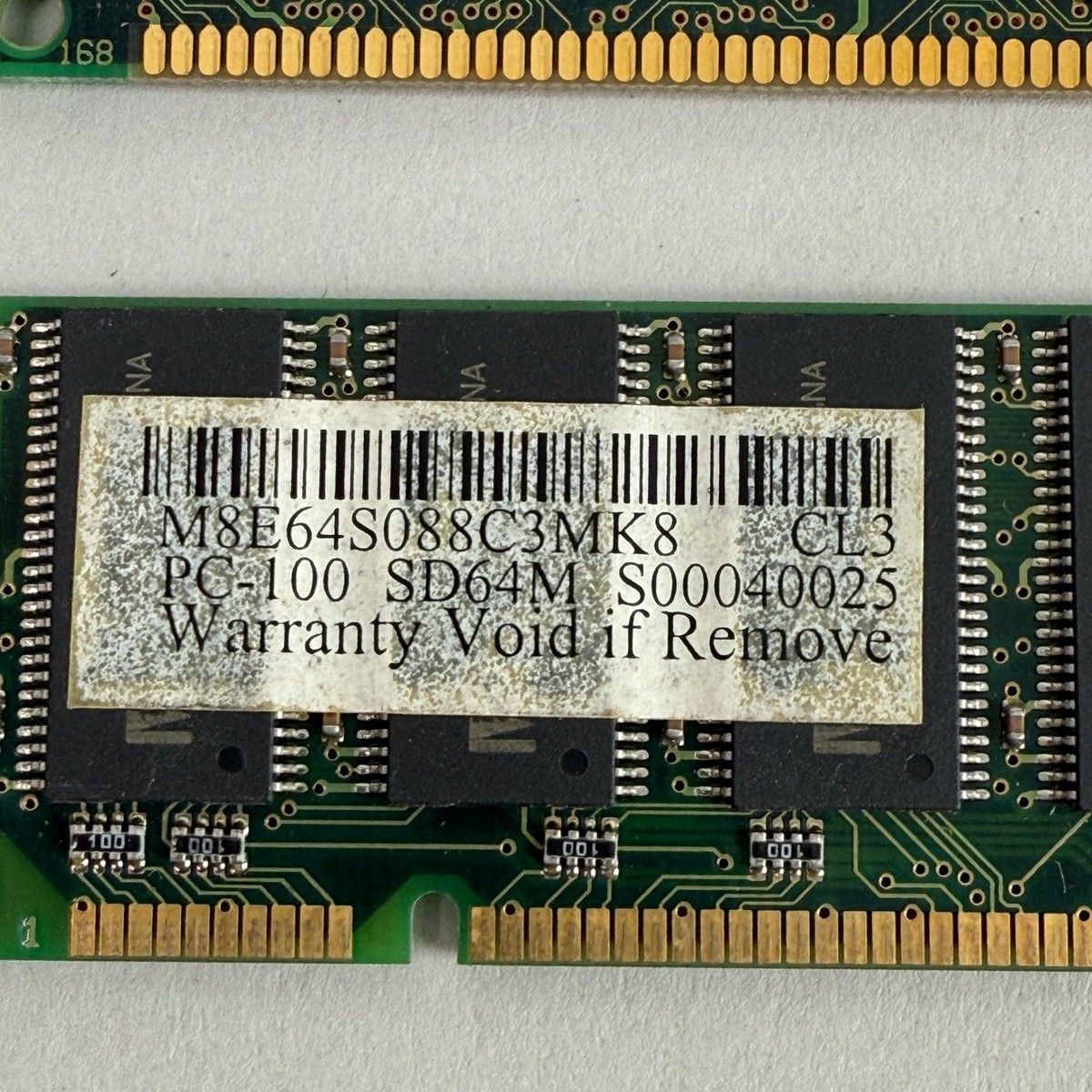 PC100 SDRAM 64MB Memory RAM Sticks Set of 3 | eBay