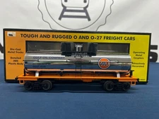 Mth Gulf (Chrome) (Pittsburgh, PA) #10258 Single Dome Tank Car 30-73258