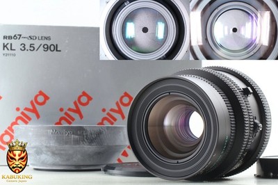 Mamiya K/L 90mm f/3.5 レンズ　程度上 Hood [Unused in Box] Mamiya K/L KL 90mm F3.5 L Lens for RB67 Pro S