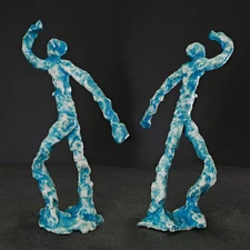 Sculpture "Don Carlos" unique ceramic Prof.em Andreas Loeschner-Gornau