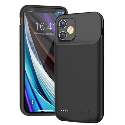 Battery Case for iPhone 12 Mini, Full Encircle 6000mAh Ultra-Slim Rechargeabl...
