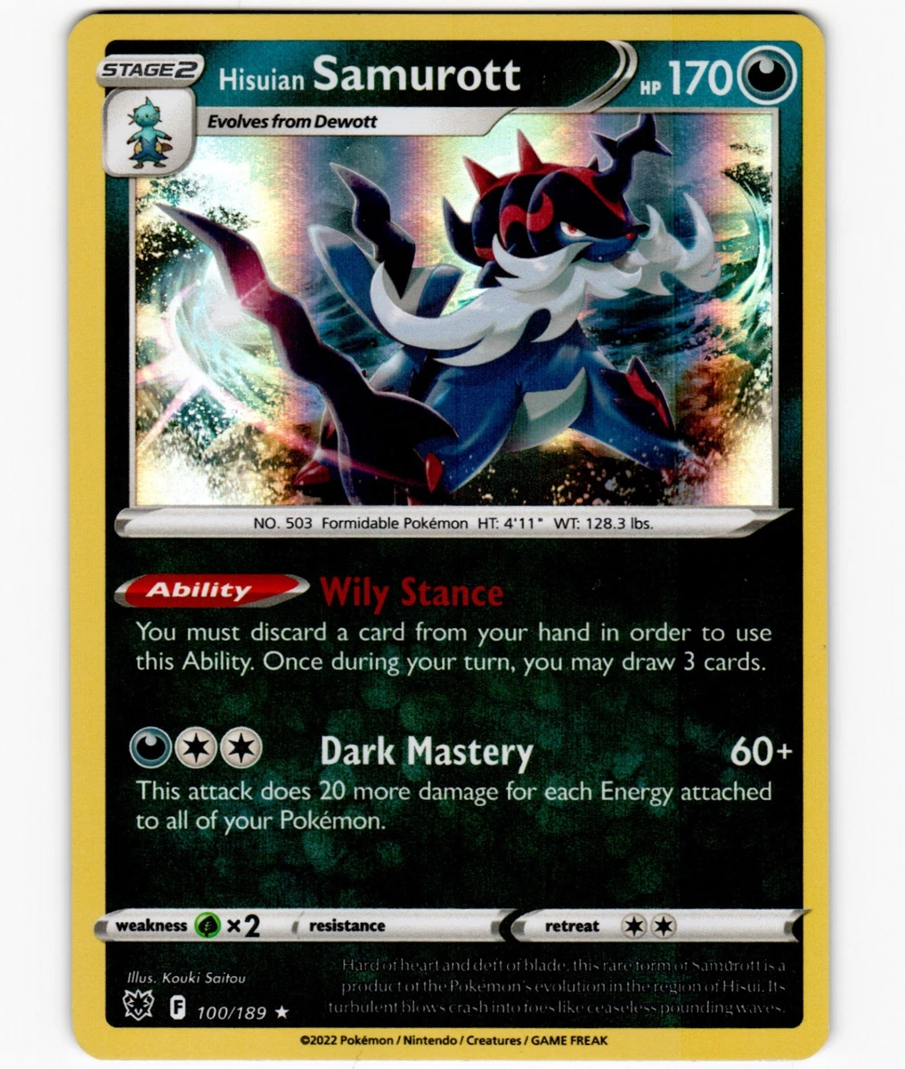 samurott pokemon card price Hisuian VStar GG52/GG70 PSA 9 – Zapp! Comics GG51/GG70 / Ultra Rare Card Type / HP / Stage Samurott - 023/086 - Sv: