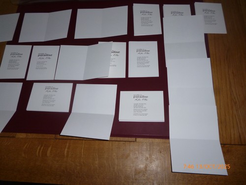 ERIKA OLLER x 18 SMALL BLANK ALL DIFFERENT CARDS UNWRAPPED/NO ENVELOPES *READ* - Picture 11 of 11