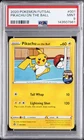 2020 POKEMON FUTSAL #001 PIKACHU ON THE BALL PSA 9