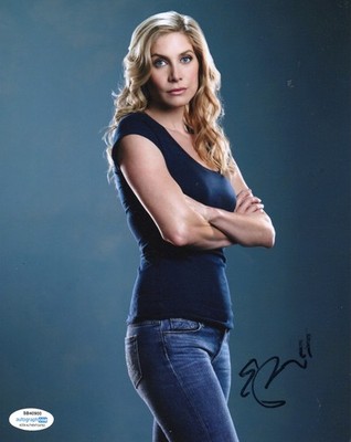 ELIZABETH MITCHELL SIGNED PHOTO (1) ALSO ACOA LOST