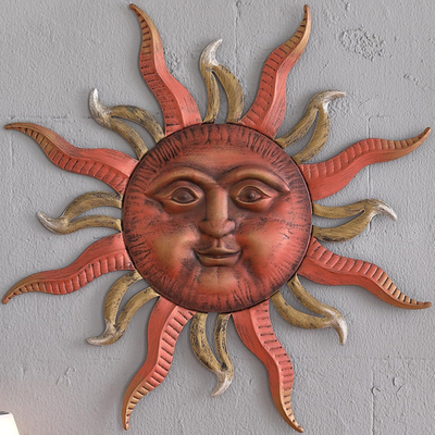 #ad #ad 31quot; Large Metal Sun Wall Decor Outdoor Sun Art Wall Decor Large Wall Art for I $43.52