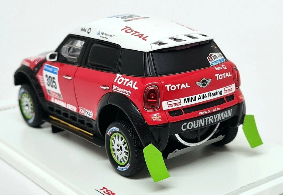 TSM 1/43 2011 Mini All4 Racing #305 Dakar Rally Monster X Resin Model Car - Image 4 of 4