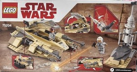 LEGO Star Wars Sandspeeder 75204 Complete Set/ please read description