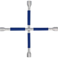Radkreuz SchlüSsel 17, 19, 13/16, 22 Mm Goodyear KreuzschlüSsel Blau-Silber