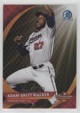 2016 Bowman Chrome 2015 AFL Fall Stars Gold Refractor 36/50 Adam Walker 4m4
