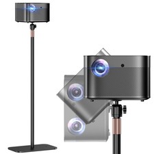 PUTORSEN Universal Projector Stand, Height Adjustable Floor Stand  360  Ro