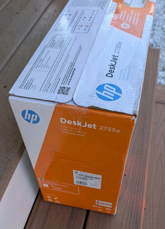 Brand New Sealed HP DeskJet # 2755e Wireless Color All-in-One Printer  - Image 3 of 3