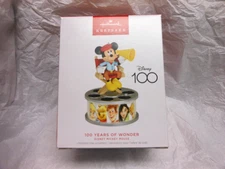 Hallmark Keepsake "Disney 100 Years of Wonder" 2023 Light/Sound Ornament NEW