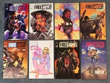 Free Agents #1A,1B,2A,3A,4A,5A,6C,7A Complete Set IMAGE 2024 VF/NM to NM