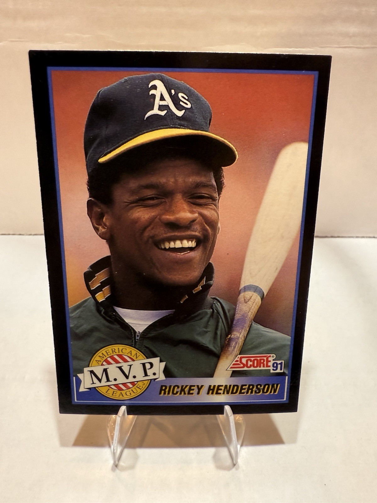 1991 Score - Rickey Henderson #875