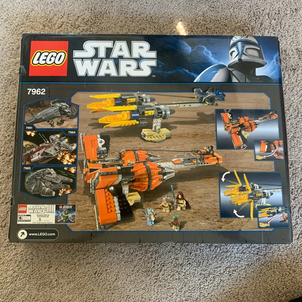 LEGO Star Wars Anakin's & Sebulba's Podracers (7962) - New/Sealed Fast shipping - Image 2 of 4