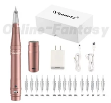 Permanent Makeup Tattoo Machine Eyebrow Lip Eyeliner Pen Microblading Tools