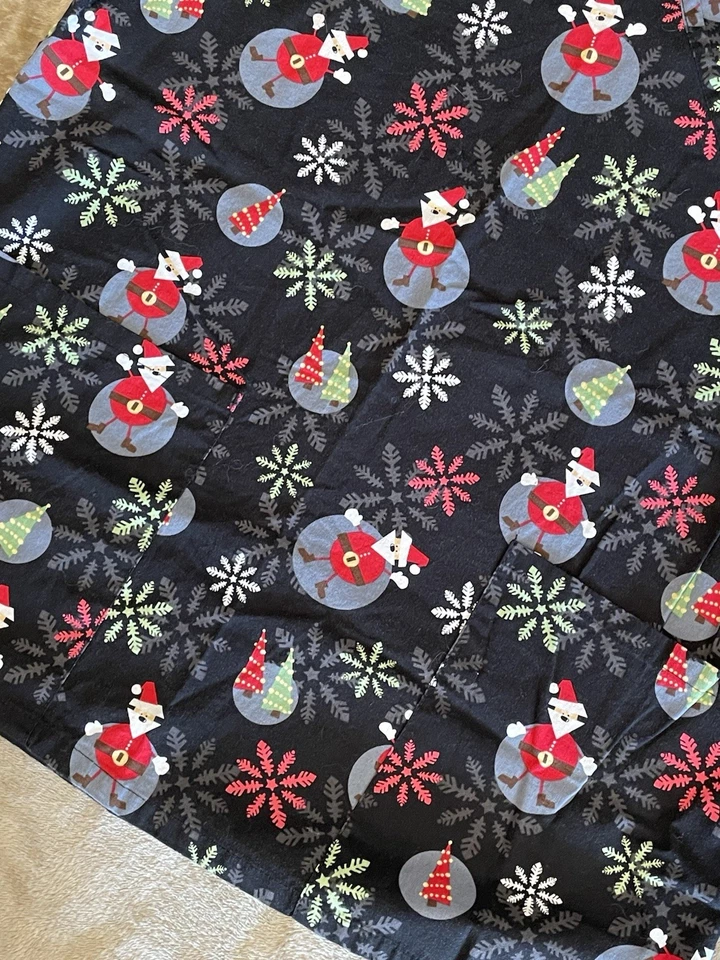 Blusa Médica Estampada SB Navidad Vacaciones Talla Pequeña 100% Algodón Foto 2 de 4