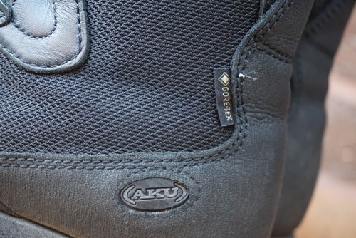 AKU Pilgrim Goretex Boots Combat High Liability Size 7 M Black GTX Army Vibram - Picture 5 of 11