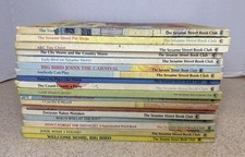 Lot of 17 Vintage Sesame Street Book Club Hardcover Books 1980's Books