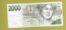 CZECHIA - 2000 Korun 1996- VF