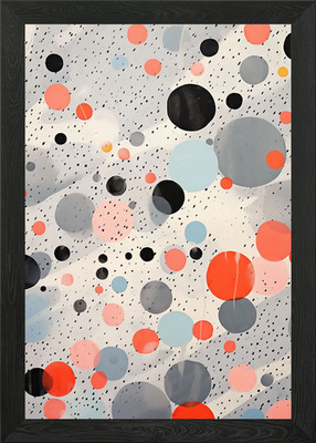 Abstract Color Splash 3 gerahmte Wandbilder Poster Leinwanddruck Bild