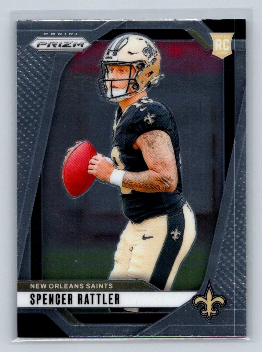 Spencer Rattler trading card