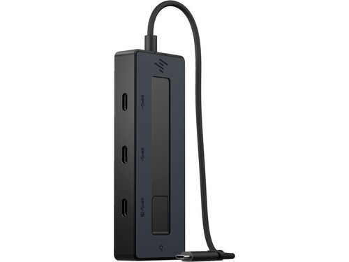 HP 4K USB-C Multiport Hub 6G843AA#ABB - Afbeelding 3 van 4