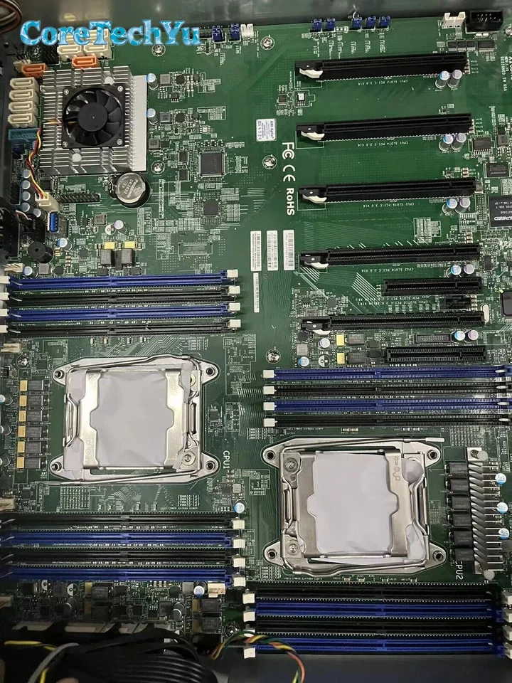 Supermicro X10DRG-Q DDR4 Server Motherboard Intel C612 Dual Xeon LGA2011 V3 V4 - Image 2 of 2
