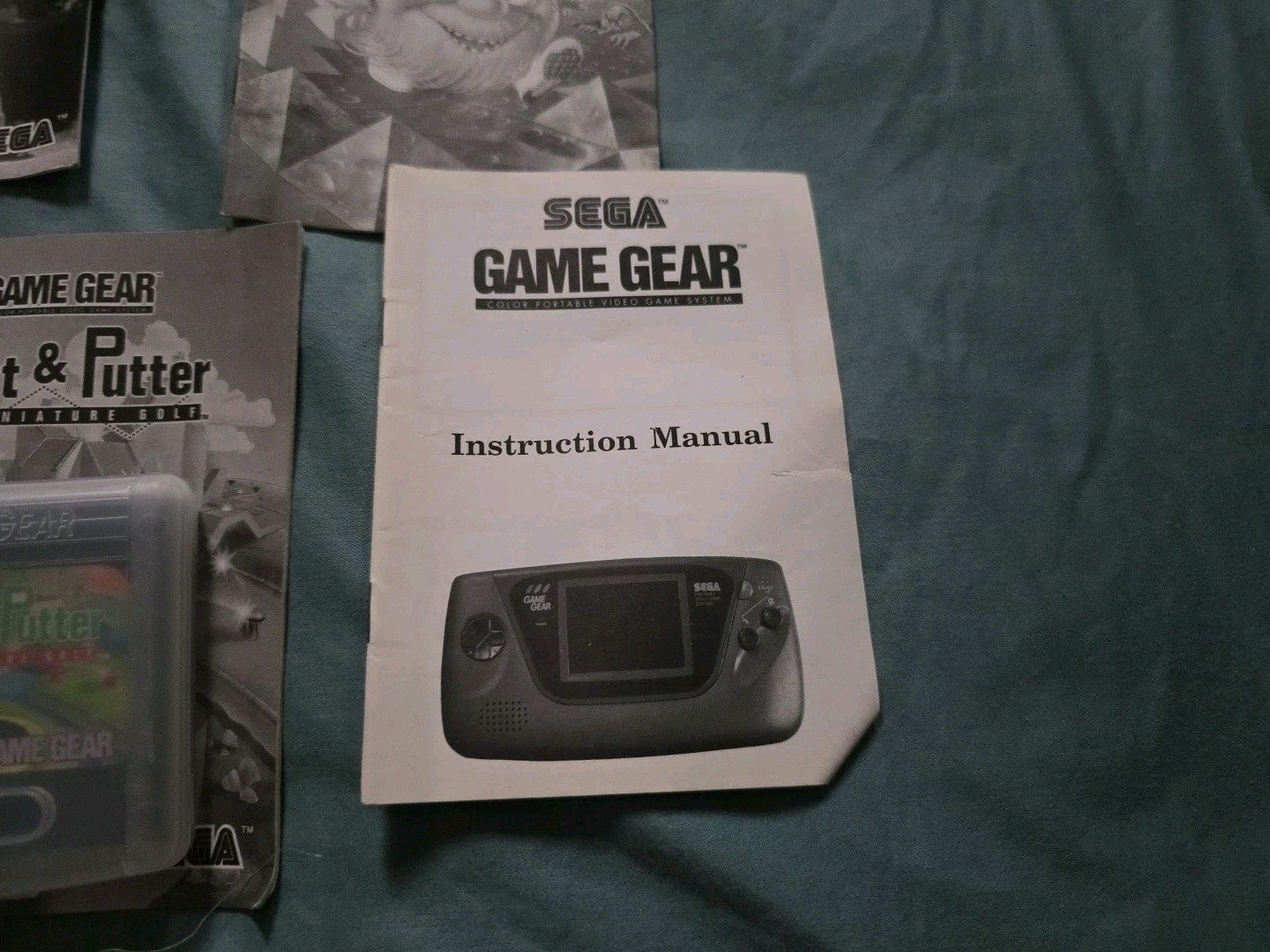 Sega Game Gear & Games For Parts Or Repair