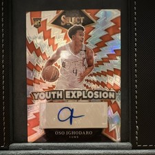 Panini Select Oso Ighodaro Phoenix Suns Youth Explosion Rookie Prizm Auto YE-OSO