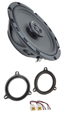 Ground Zero 110 Watt 16.5cm 2-Way Speakers for Dacia Dokker Logan Lodgy Niss