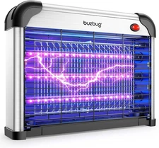 Zapper Indoor, 10 Years Lifespan 3 Lamps Enhance Insect Attraction, 3800V High-