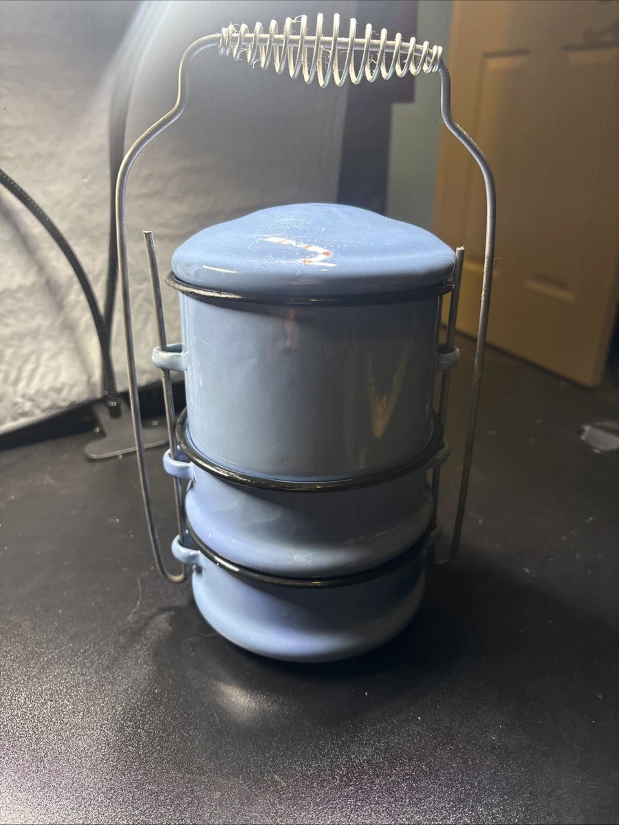 Enamelware Canister In Collectible Enamel Cookware for sale | eBay