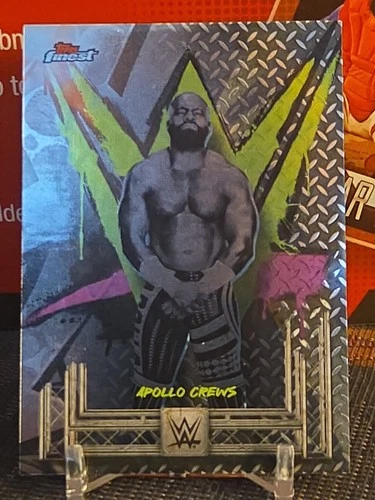2025 Topps Finest WWE "Uncommon" SP Apollo Crews # 126 🔥