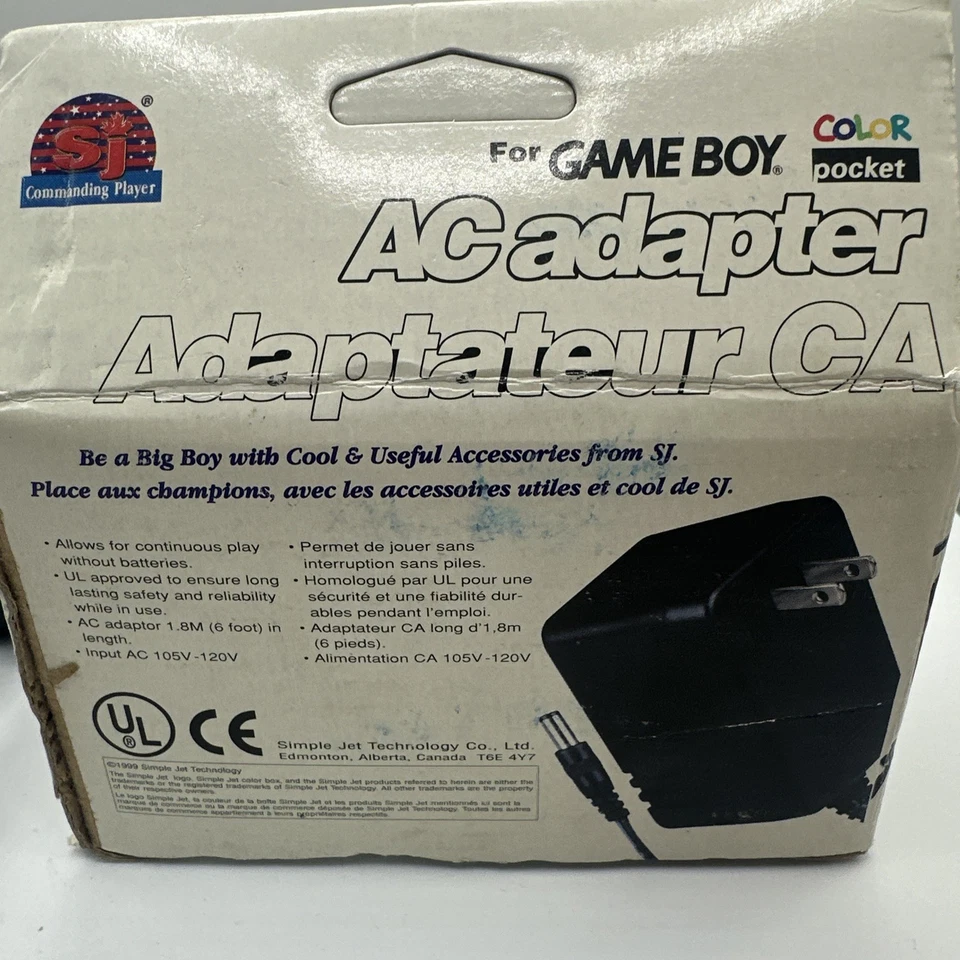 Nintendo GameBoy Pocket Game Boy Color Authentic AC Adapter Power Supply MGB-005 - Image 4 of 4