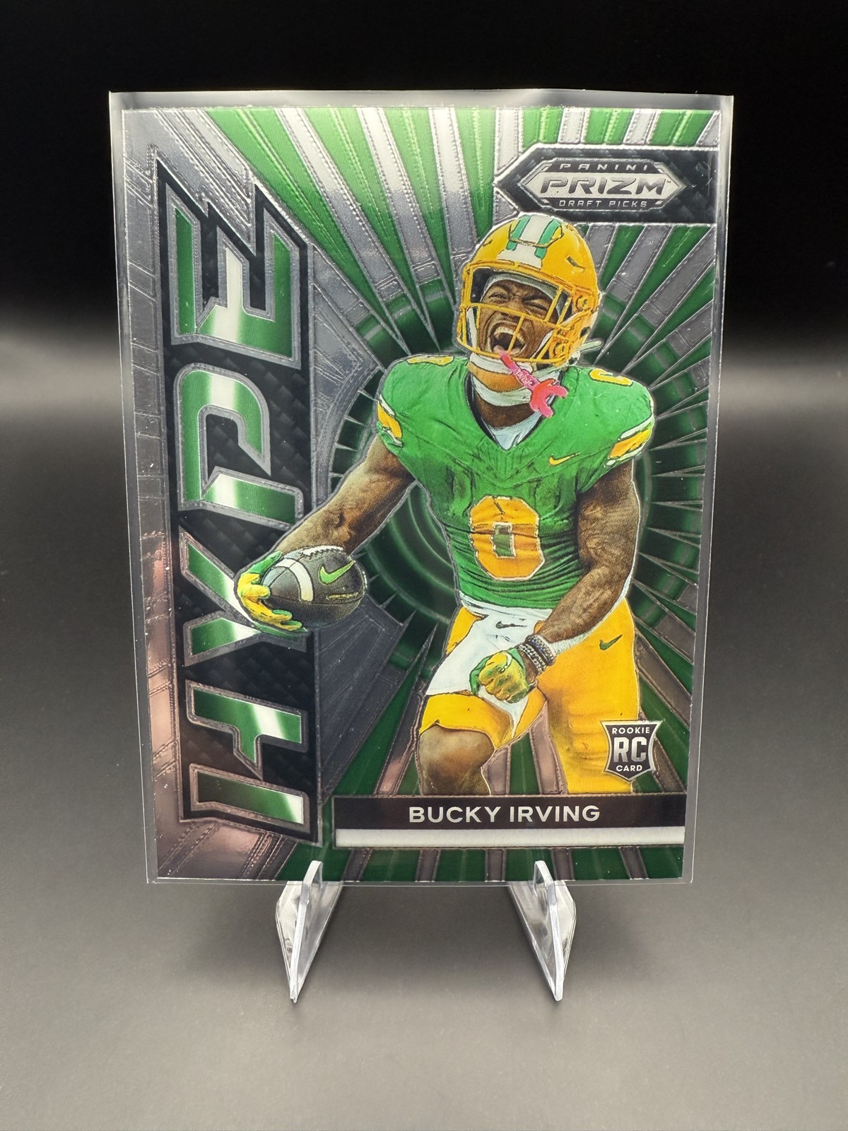 2024 Panini Prizm Draft Picks - Bucky Irving - Hype #HP-BI (RC) Buccaneers