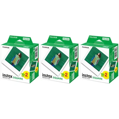Fujifilm instax square instant Film (6 x 10 Aufnahmen) - Bild 1 von 3
